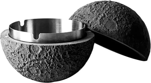 Stängd cementaskkopp inomhus och utomhus Original anti-vind design