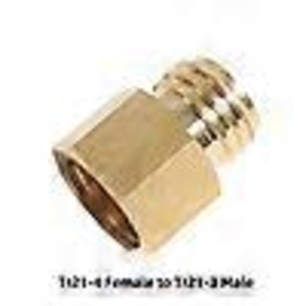 Soda Co2 Gass Konverter Adapter For Tr21-4 Hunn Til Tr21-3 Hann Gjenget Quooker Cube Tank Utgang Cop