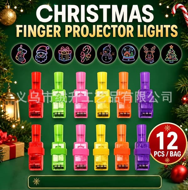 Halloween LED-projektionsringar för barn, lysande festgåvor, blandade förpackningsstorlekar E 36pcs