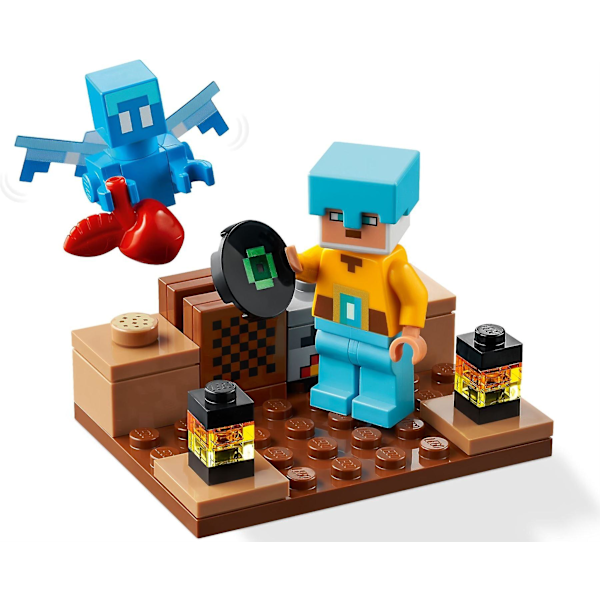 Minecraft 21244 Sværd-udpost Creeper, Skelet, Legetøj og Minifigurer til Børn Multifarvet