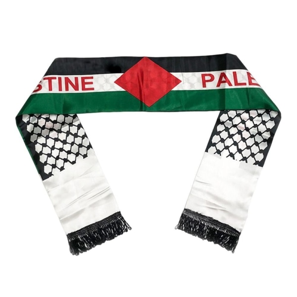 Palestina Flag Scarf Palestina National Flag Halsduk 3 3