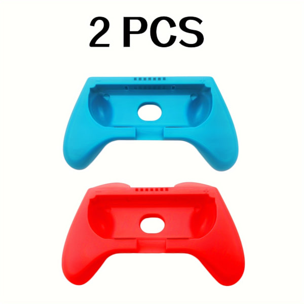 Switch-kontrollergrep – sklisikkert beskyttelsesdeksel for Switch og OLED Red+Blue