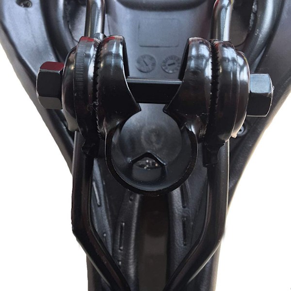 Metall Cykelsadelstolpsklämma Cykelsadeladapter Passar Standardskena Cykeltillbehör