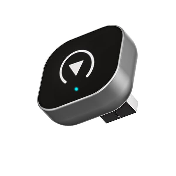 2-i-1 trådløs CarPlay-adapter, kablet til trådløs Android Auto-konverter, smart bilmultimedieskjermadapter