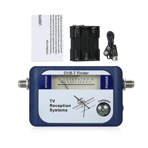 DVB-T Professionel TV Antenne Finder Digital Antenne Terrestrisk Signalmåler Pointer TV Satellitmodtager{F3}