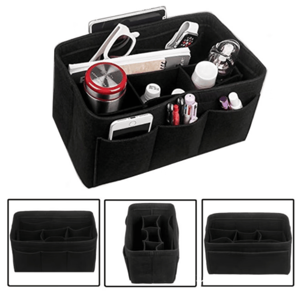 Ropch taskeorganizer til kvinder, filt taskeorganizer{F3}