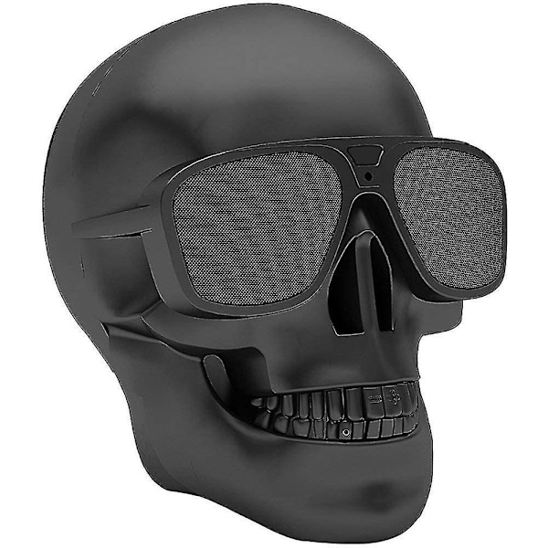 Skull Bluetooth-högtalare, Portabel trådlös högtalare med inbyggd mikrofon