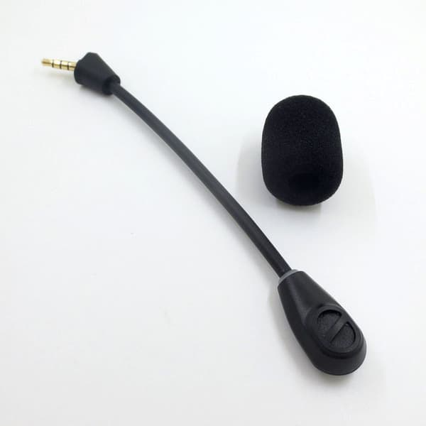 Mikrofoni HyperX Cloud II Wireless -kuulokkeille, jossa melunvaimennus