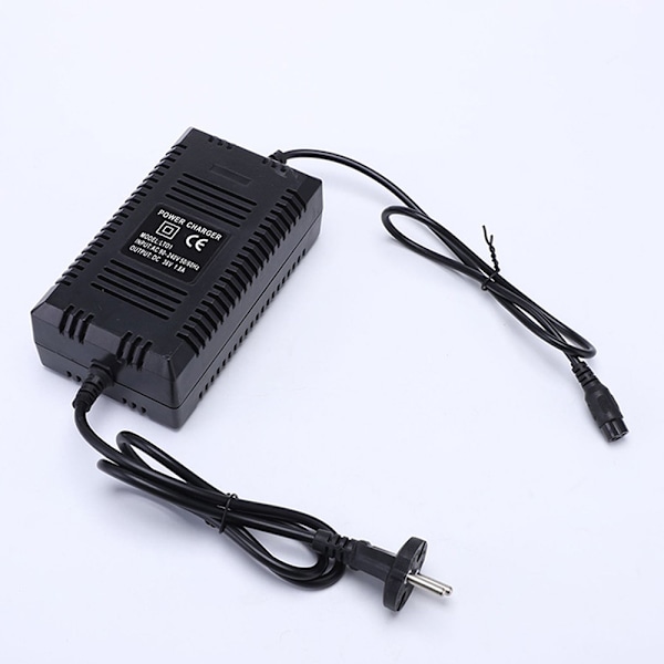 36V batterioplader med EU-stik, batterioplader med multipel beskyttelse til bly-syre batteri EU plug