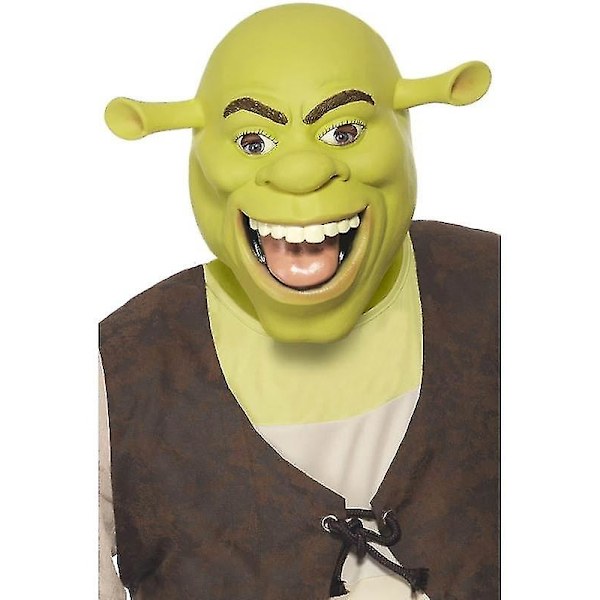 Shrek Latexmaske, En Størrelse