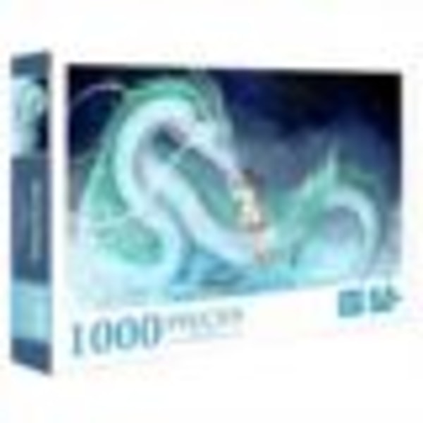 Chihiro og Heksene Puzzle, 1000 Brikker Spirited Away