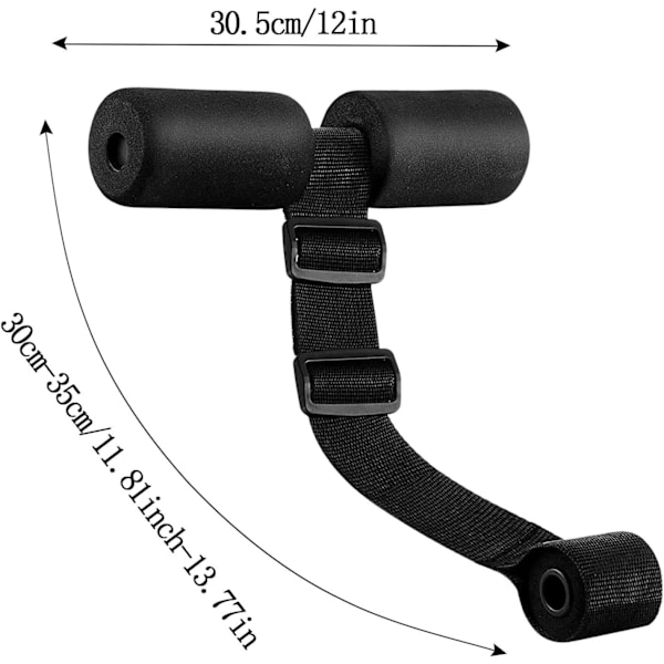 Nordisk Hamstring Curl Strap, Hamstring Curl Magen Styrketräningsutrustning Nordic Curl Ab Hem Fitness Utrustning,