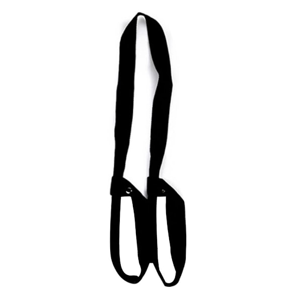 Yogamåtte Bærerem, Måtte Sling, Stropper, Holdbar Justerbar Sort