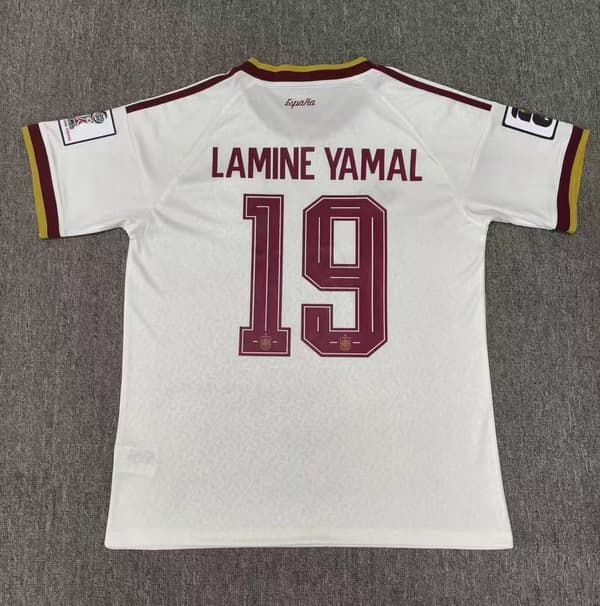 2026 Espanja vieraspaita jalkapallopaita S-2XL NO.20{F3} NO.20 S