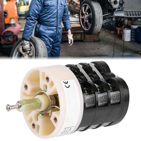 220V/380V 16A Däckbytar Maskin Motor Framåt Bakåt Växel Snurrplatta Fotpedal Brytare