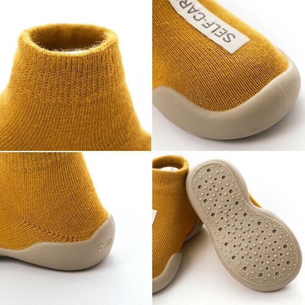 Baby Toddler Sko Barn Tøfler Strømper KAFFE S kaffe coffee S