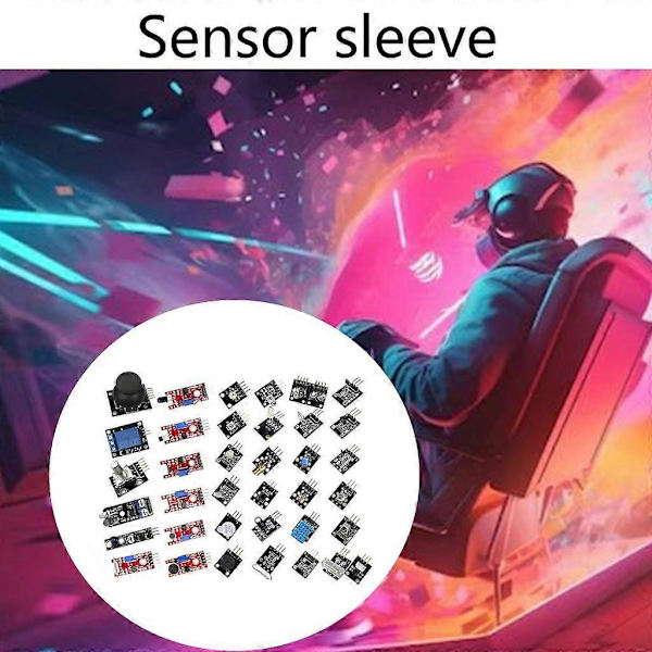37 i 1 sensor-modulsæt, understøttelse til gør-det-selv-entusiaster, temperaturmodul