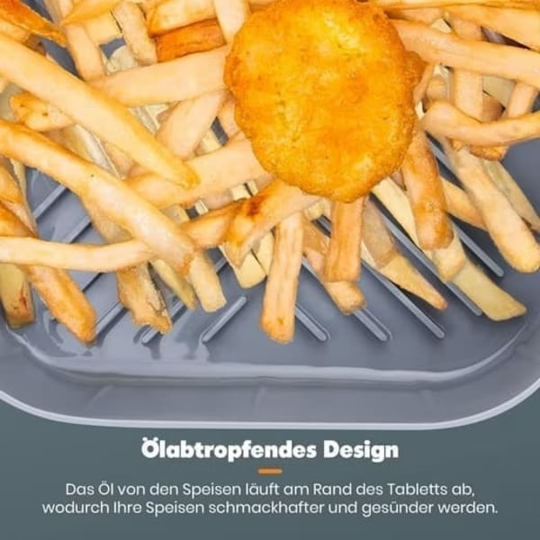 Gjenbrukbar silikonform, spesialform for varmluftsfrityr