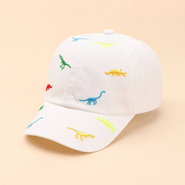 3D-broderad baseballkeps White 4-8Y