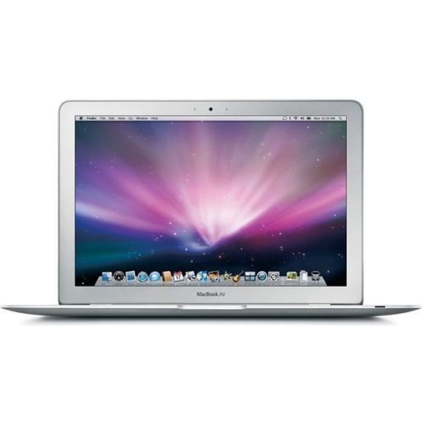 APPLE MacBook Air 13" 2010 Core 2 Duo - 1,86 Ghz - 2 GB RAM - 64 GB SSD - Grå - Renoverad - Mycket bra skick - Refurbished Grade B - Swedish keyboard