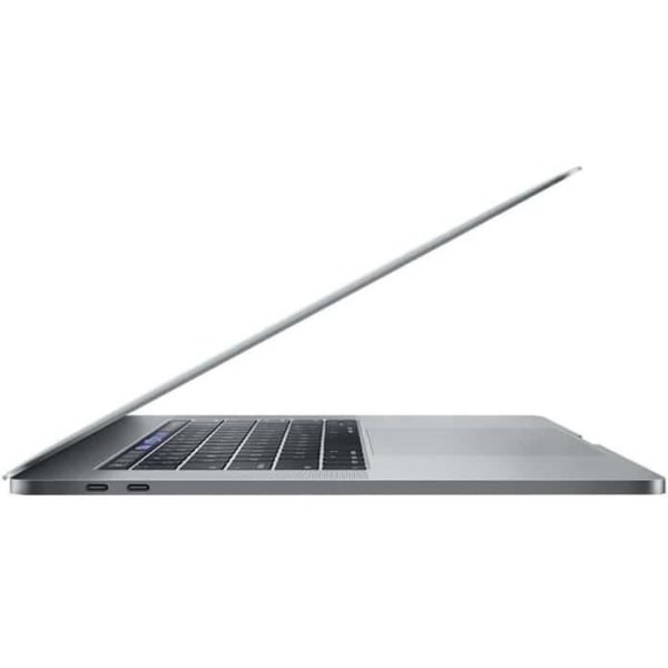 MacBook Pro Touch Bar 15" 2017" Core i7 2,8 Ghz 16 GB 256 GB SSD Space Grey - Renoverad - Mycket bra skick - Refurbished Grade B - Swedish keyboard