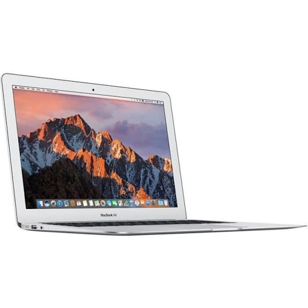 MacBook Air 13" Core i5 1.6 Ghz 8 GB 256 GB SSD Silver (2015) - Nyt batteri - Renoveret - Meget god stand - Refurbished Grade B