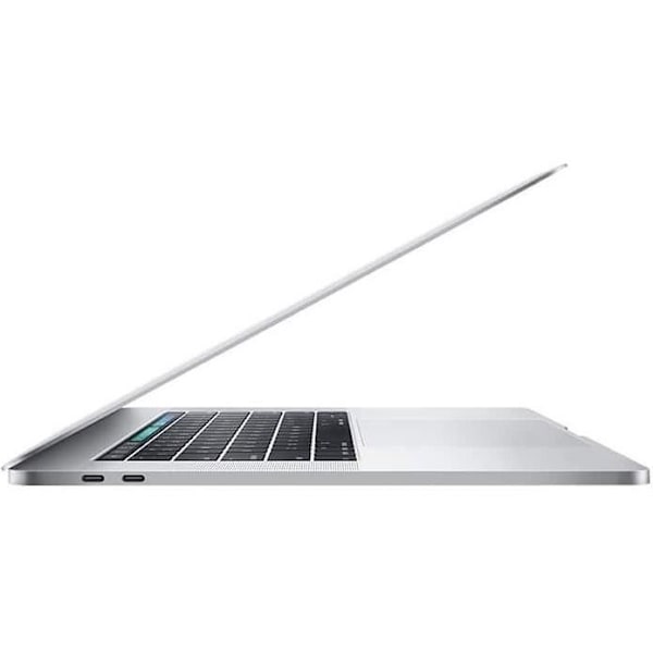 MacBook Pro Touch Bar 15" 2019 Core i7 2,6 Ghz 32 Gt 512 Gt SSD hopea - Kunnostettu - Erinomainen kunto - Refurbished Grade A+