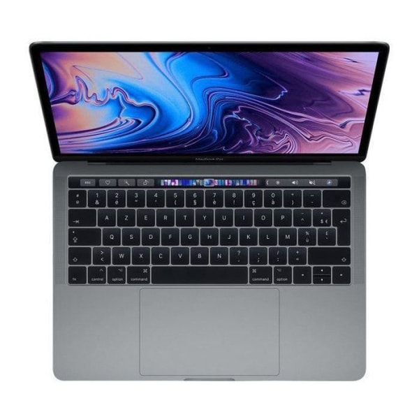 MacBook Pro Touch Bar 13" i5 3.1 Ghz 16 GB RAM 1 TB SSD Space Grey (2017) - Renoverad - Mycket bra skick - Refurbished Grade B - Swedish keyboard