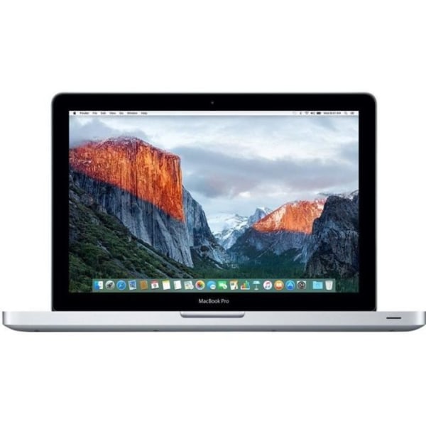 APPLE MacBook Pro 13" 2012 i5 - 2,5 Ghz - 8 GB RAM - 320 GB HDD - Silver - Renoverad - Utmärkt skick - Refurbished Grade A+ - Swedish keyboard