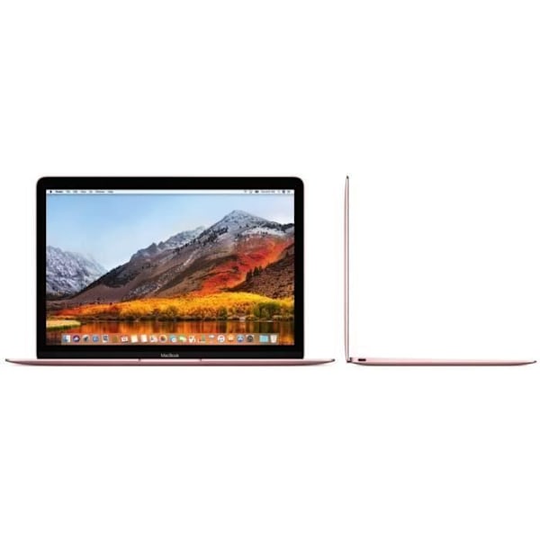 APPLE MacBook Retina 12" 2016 m3 - 1,1 Ghz - 8 GB RAM - 256 GB SSD - Rose Gold - Renoverad - Mycket bra skick - Refurbished Grade B - Swedish keyboard