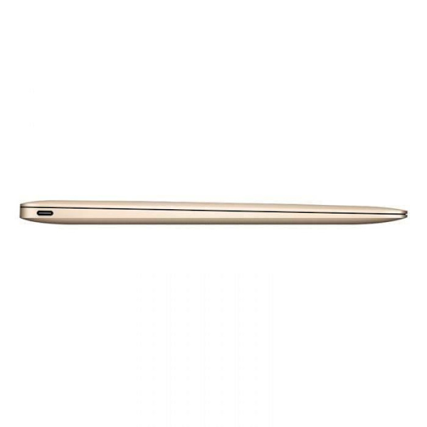 APPLE MacBook Retina 12" 2017 i5 - 1,3 Ghz - 8 Gt RAM - 512 Gt SSD - Kulta - Kunnostettu - Erittäin hyvä kunto - Refurbished Grade B