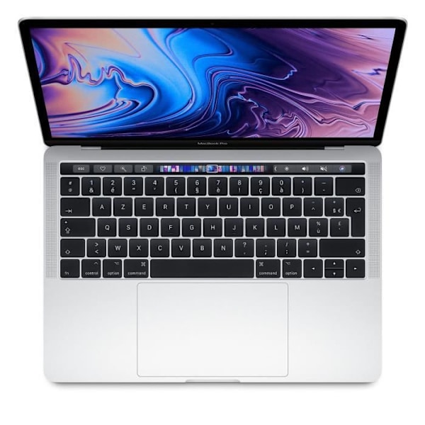 APPLE MacBook Pro Touch Bar 13" 2016 i7 - 3,3 Ghz - 16 Gt RAM - 256 Gt SSD - Hopea - Kunnostettu - Erittäin hyvä kunto - Refurbished Grade B