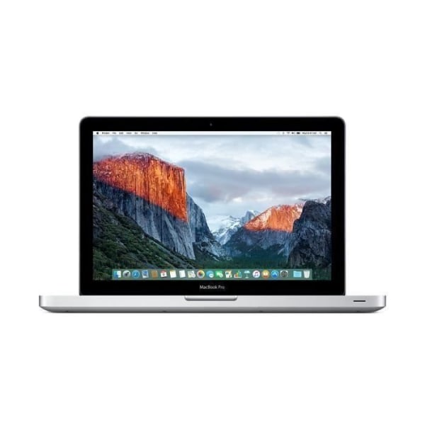 APPLE MacBook Pro 13" 2010 Core 2 Duo - 2,4 Ghz - 8 GB RAM - 128 GB SSD - Grå - Renoverad - Bra skick - Refurbished Grade C - Swedish keyboard