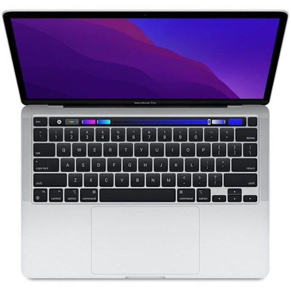 APPLE MacBook Pro Retina Touch Bar 13" Apple M1 3,2 Ghz 16 Gt 256 Gt SSD hopea (2020) - Kunnostettu - Erittäin hyvä kunto - Refurbished Grade B