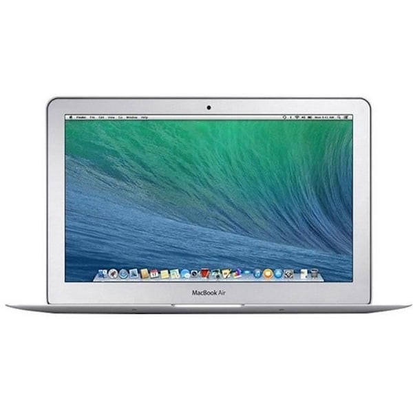 MacBook Air 11" 2012 Core i5 1,7 Ghz 4 GB 256 GB SSD Silver (2012) - Nytt batteri - Renoverad - Bra skick - Refurbished Grade C - Swedish keyboard