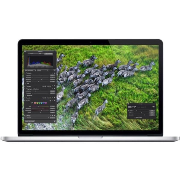 APPLE MacBook Pro - MJLQ2F/A - 15,4" Retina - 16 GB RAM - Intel Core i7 Quad Core - 512 GB SSD-lagring - OS X 10.10 Yosemite - Refurbished Grade B -