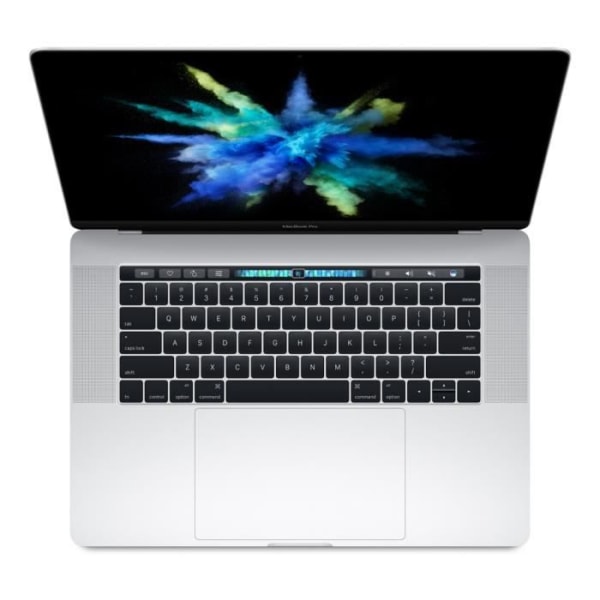 APPLE MacBook Pro 15 - MLW72FN/A - 15,4" Retina med Touch Bar - 16GB RAM - MacOS Sierra - Intel Core i7 - 256GB SSD - Silver - Refurbished Grade C -