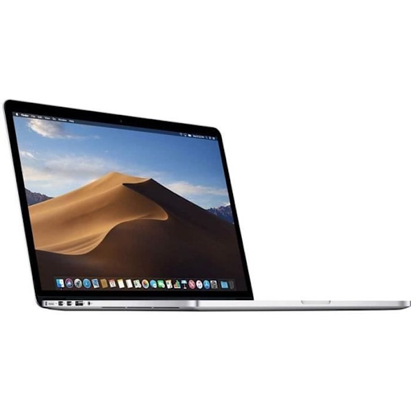 MacBook Pro Retina 13" Core i7 3,1 Ghz 16 Gt 512 Gt SSD hopea (2015) - Uusi akku - Kunnostettu - Hyvä kunto - Refurbished Grade C