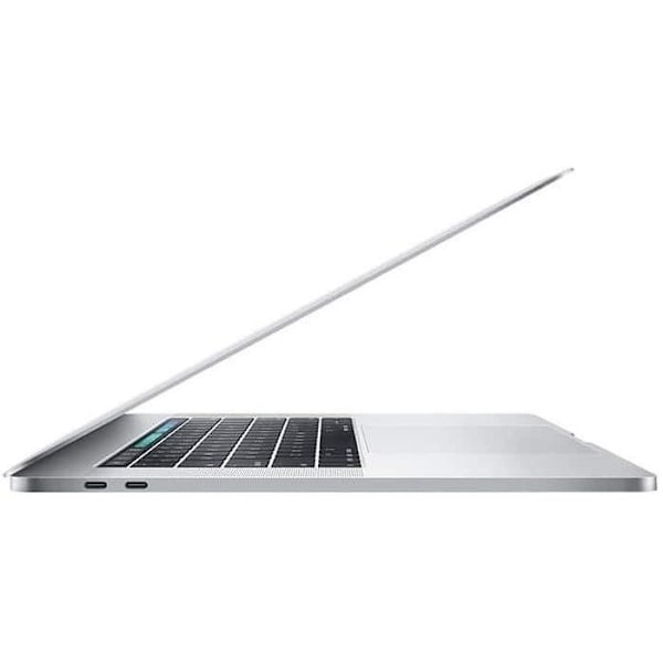 MacBook Pro Touch Bar 15" i7 2,2 Ghz 16 Gt RAM 256 Gt SSD hopea (2018) - Kunnostettu - Hyvä kunto - Refurbished Grade C