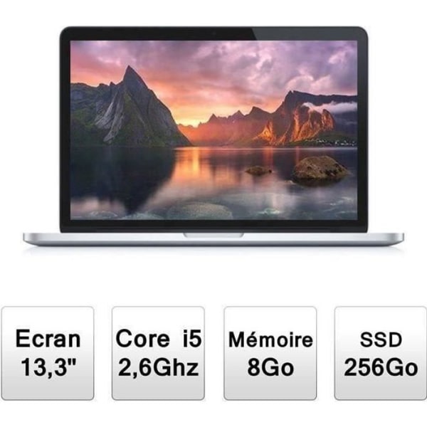 Apple MacBook Pro Retina A1502 13 bærbar MGX82FA - Refurbished Grade C