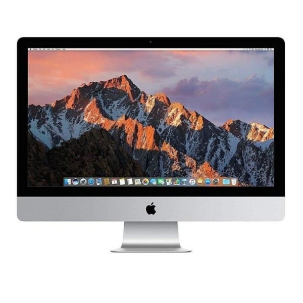 iMac APPLE 27" 2013 i5 3,4 Ghz 8 GB 500 GB HDD Silver - Renoverad - Bra skick - Refurbished Grade C - Swedish keyboard