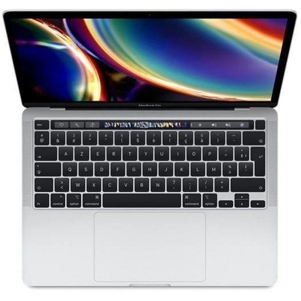 MacBook Pro Touch Bar 13" Core i5 2 Ghz 16 GB 1 TB SSD Silver (2020) - Nytt batteri - Renoverad - Bra skick - Refurbished Grade C - Swedish keyboard