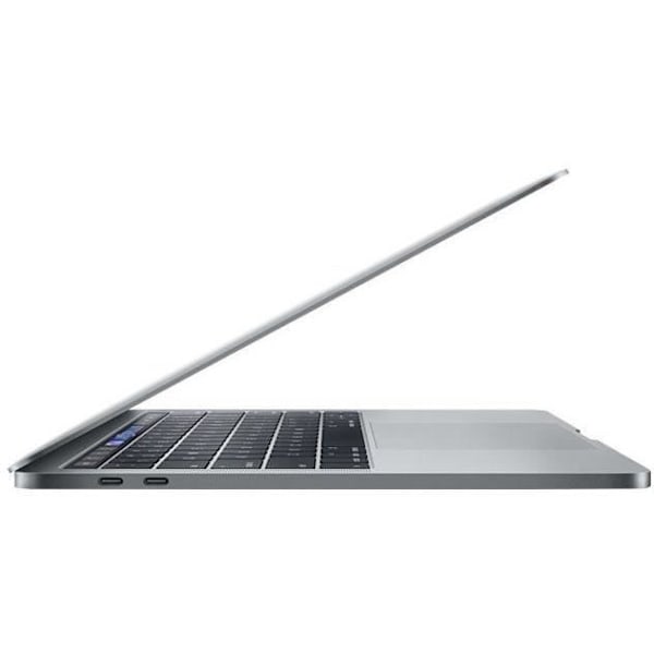 MacBook Pro Touch Bar 13" Core i7 3,3 GHz 8 Go 256 Go SSD Harmaa Sideraali (2016) - Uusi Akku - Peruskorjattu - Erinomainen kunto - Refurbished Grade