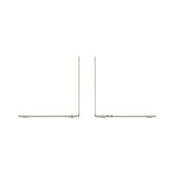 APPLE MacBook Air 13" Apple M2 3,5 Ghz 24 Go 256 Go SSD Starlight (2022) - Refurbished - Fremragende stand - Grade A+