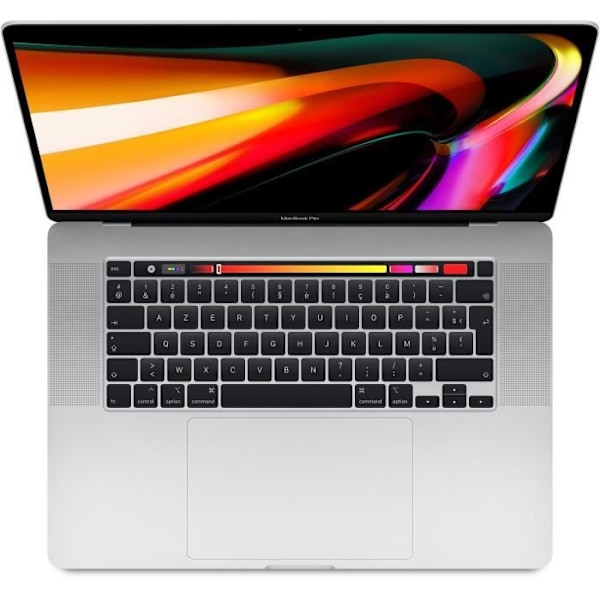 MacBook Pro Touch Bar 16" Core i7 2,6 Ghz 32 GB 1 TB SSD Silver (2019) - Nytt batteri - Renoverad - Utmärkt skick - Refurbished Grade A+ - Swedish ke