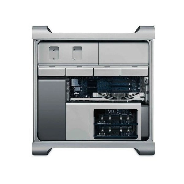 APPLE Mac Pro Xeon 2.4 Ghz 16 GB 512 GB SSD Silver (2012) - Renoverad - Bra skick - Refurbished Grade C - Swedish keyboard