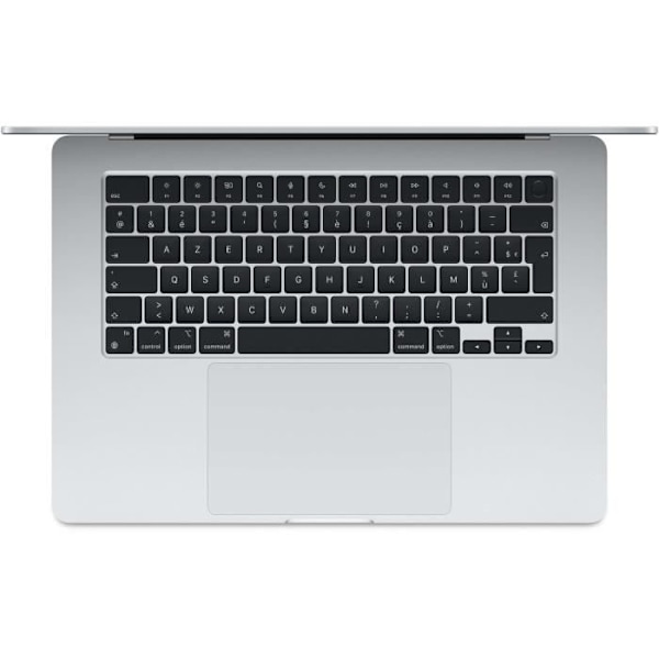 MacBook Air 15" Apple M2 3,5 Ghz 8 GB 256 GB Silver - Renoverad - Utmärkt skick - Refurbished Grade A+ - Swedish keyboard