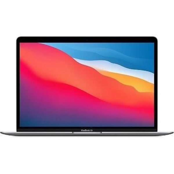 APPLE MacBook Air 13" 2020 M1 - 3,2 Ghz - 8 GB RAM - 512 GB SSD - Space Grey - Renoverad - Mycket bra skick - Refurbished Grade B - Swedish keyboard