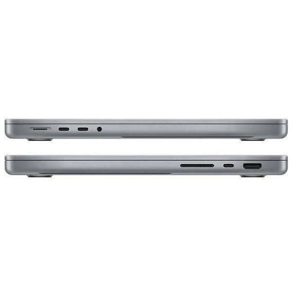 MacBook Pro Retina 14" 2021 Apple M1 Pro 3.2 Ghz 16 GB 512 GB SSD Space Grey - Renoverad - Bra skick - Refurbished Grade C - Swedish keyboard