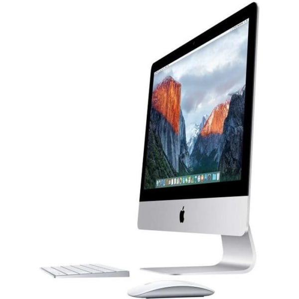 Apple iMac 21,5" Core i5-5575R Quad-Core 2,8GHz allt-i-ett-dator - 8GB 1TB (sent 2015) - MK442LLA - Refurbished Grade B - Swedish keyboard